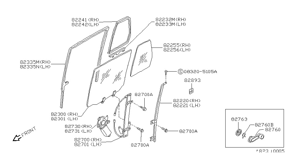 Nissan 08320-5105A Screw-Machine