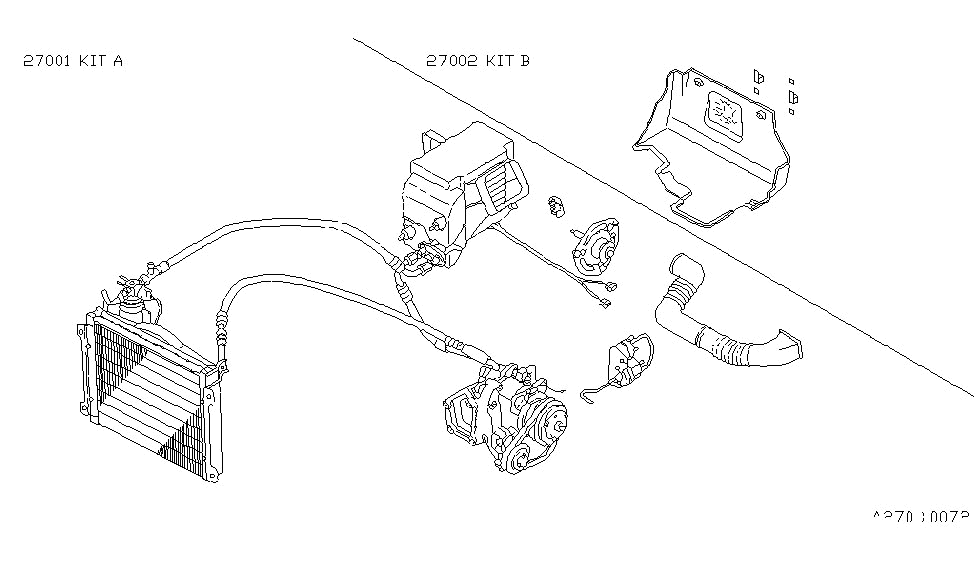 Nissan B7001-M6600 A/C 79 310