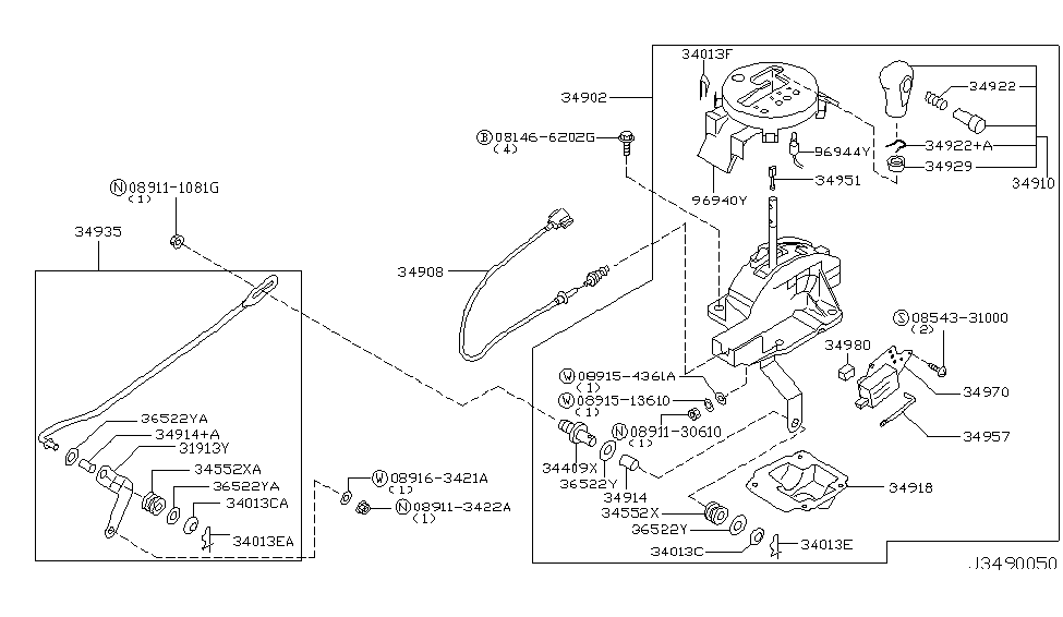 Nissan 01554-00191 Clip