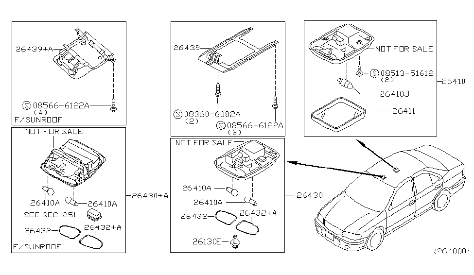 Nissan 08360-6082A Screw