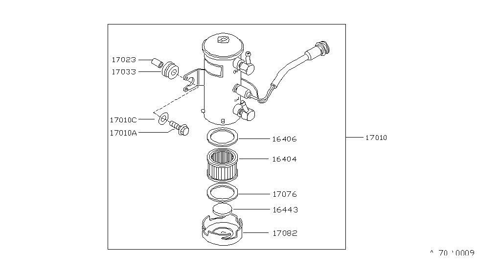 Nissan 17089-28531 Screw