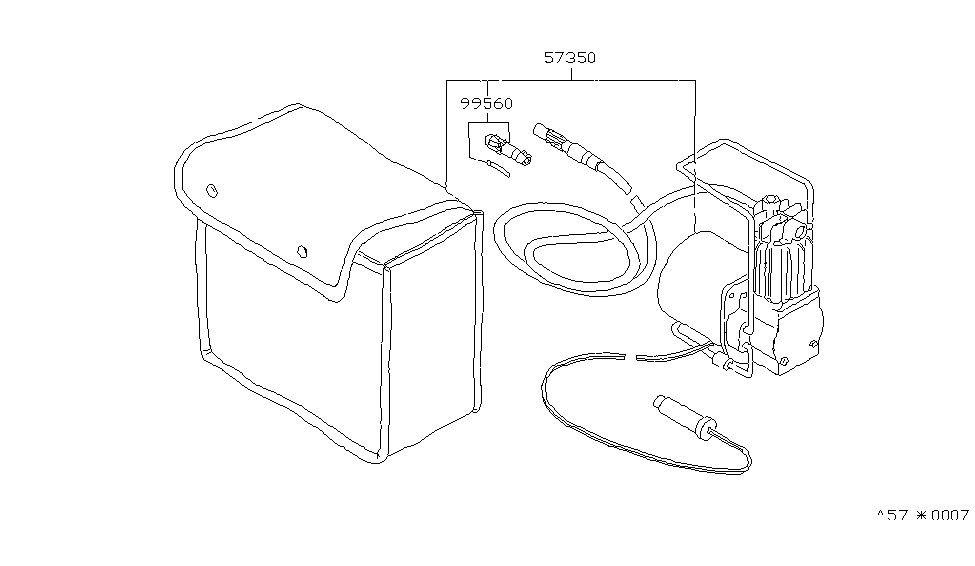 99560-P6500 Nissan Pump Air