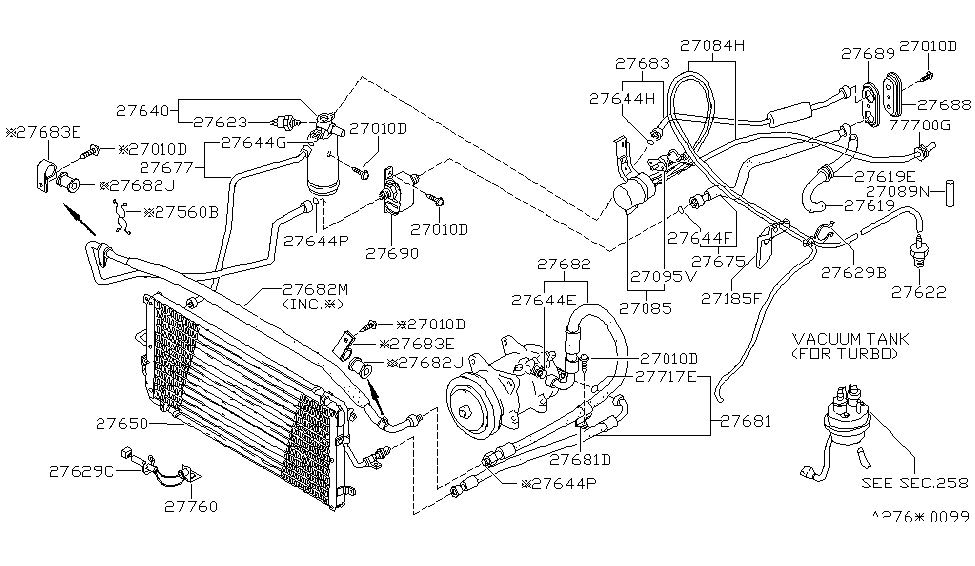 Nissan 27690-P9100 Accumulator Assy