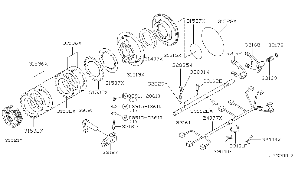 Nissan 31521-2W516 Retainer Assy-Spring