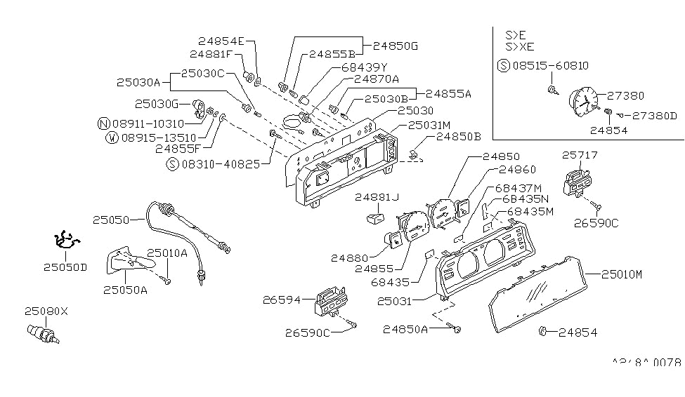 Nissan 08515-60810 Screw Tapping