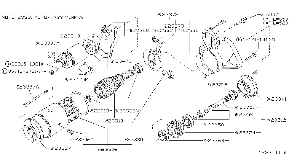 Nissan 08121-04033 Bolt Hex