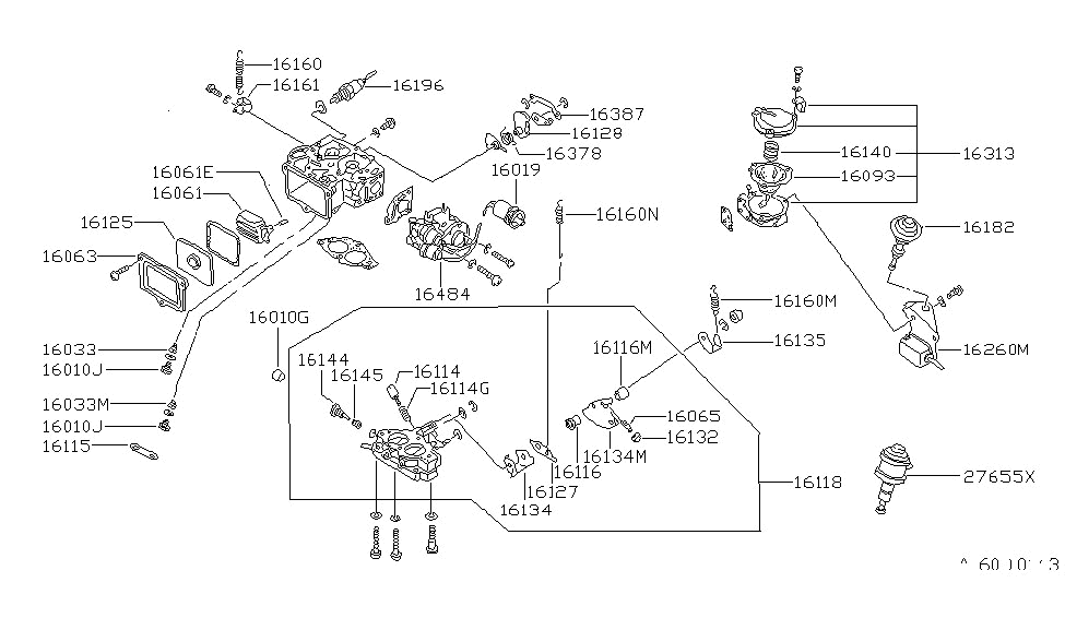 Nissan 16063-D1700 Fast Idle Cam