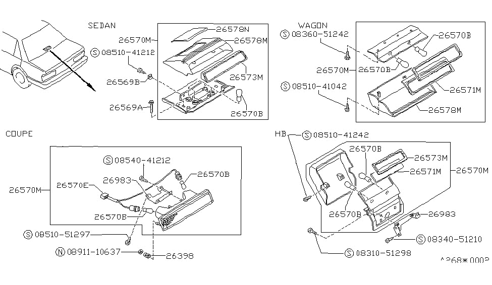 Nissan 01436-00141 Screw