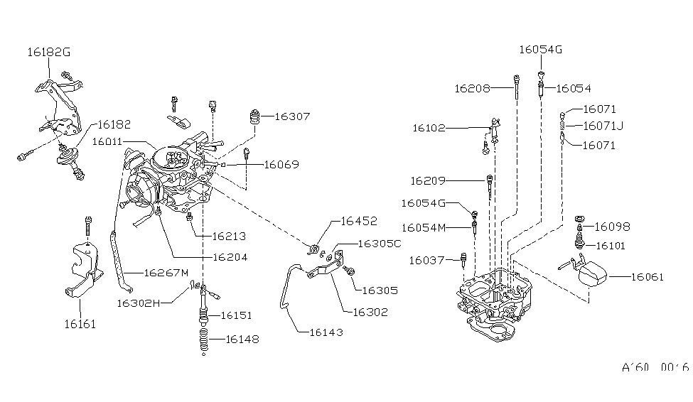 Nissan 16037-61A00 Jet COASTING