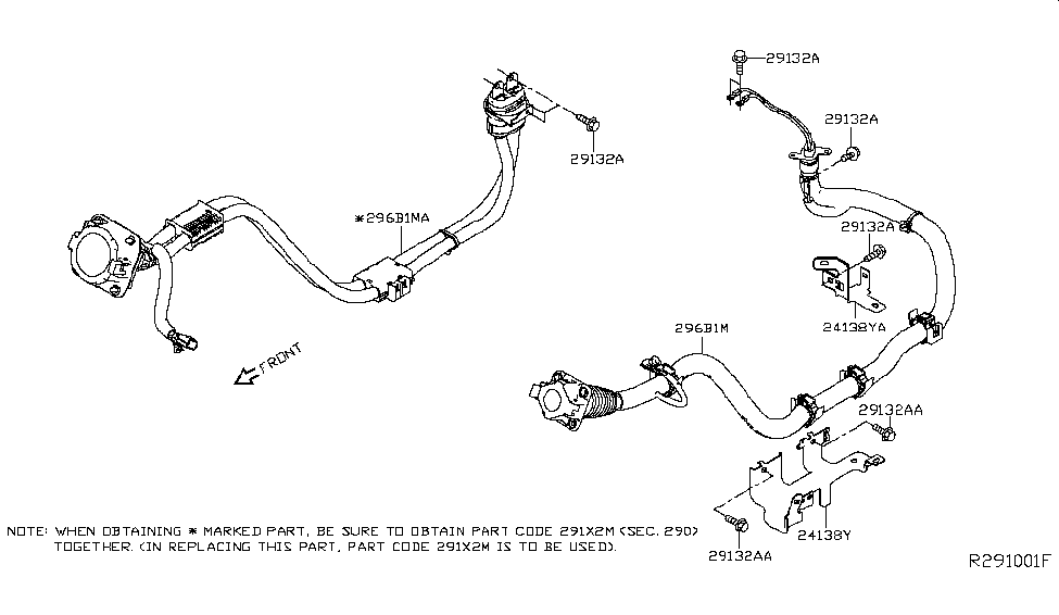 Nissan 24138-3NF0A Bracket-Harness