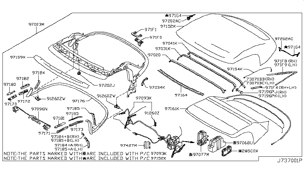 Nissan 97166-1ET2B Clip