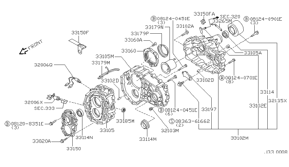 2000 Nissan Xterra Transfer Case Nissan Parts Deal