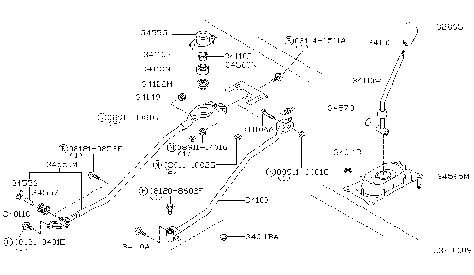 Nissan 08114-0501A Bolt-Hex