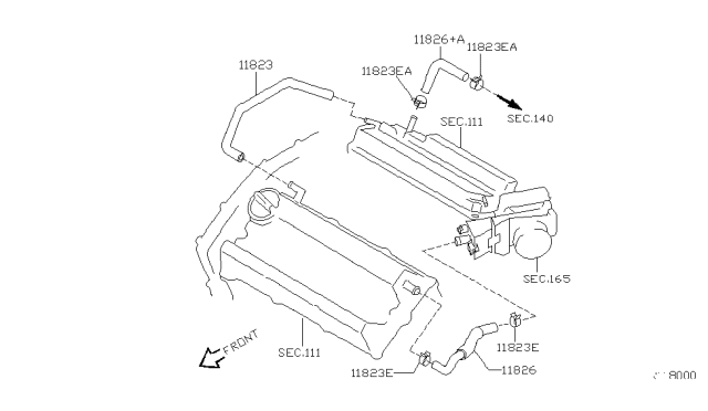 2005 Nissan Quest Crankcase Ventilation Diagram