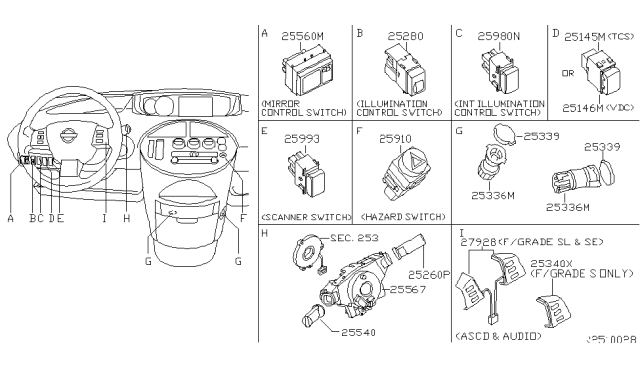 2005 Nissan Quest Switch Diagram 4