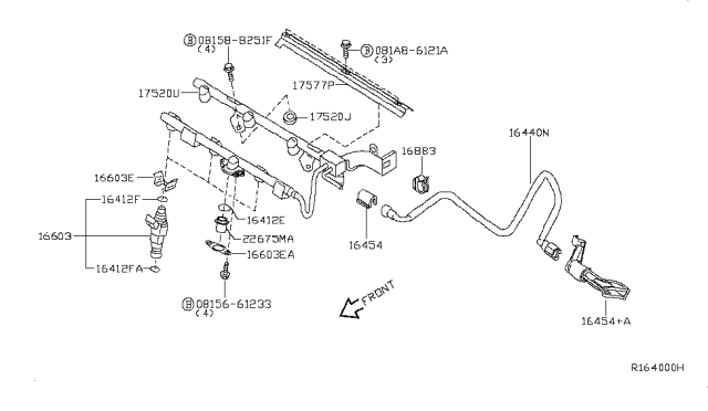 2005 Nissan Quest Fuel Strainer & Fuel Hose Diagram