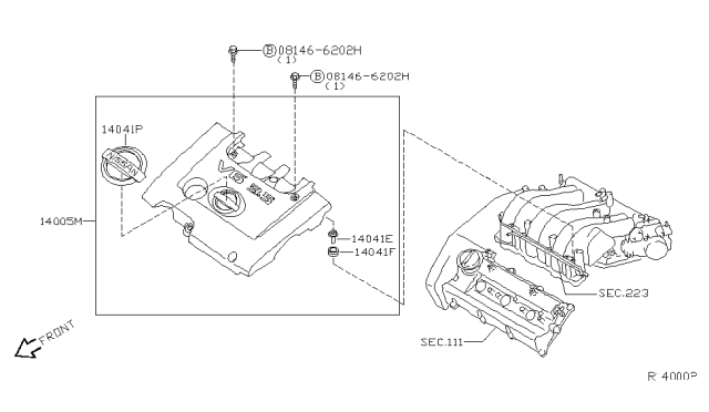 2007 Nissan Quest Manifold Diagram 1