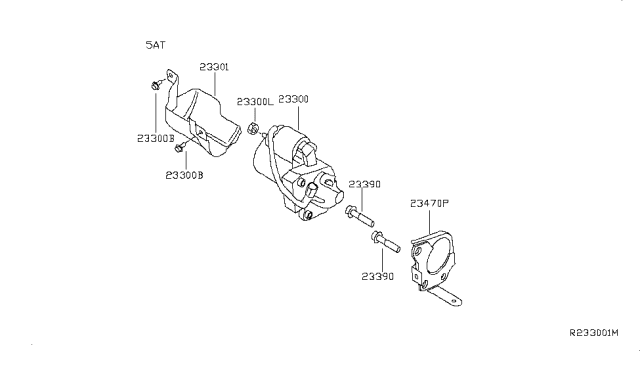 2006 Nissan Quest Starter Motor Diagram 1