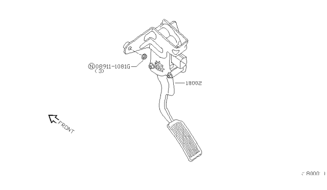 2009 Nissan Quest Accelerator Linkage Diagram 2