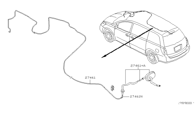 2009 Nissan Quest Windshield Washer Diagram 2