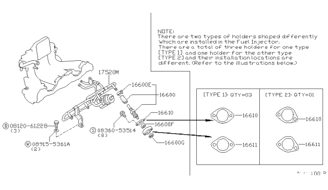 1988 Nissan 200SX Fuel Injection Diagram 1