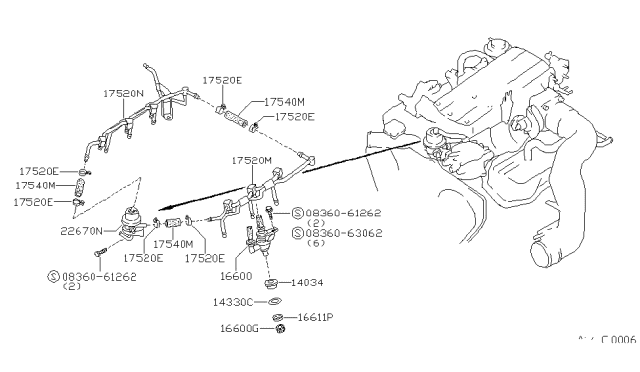 1985 Nissan 200SX Fuel Injection Diagram 3