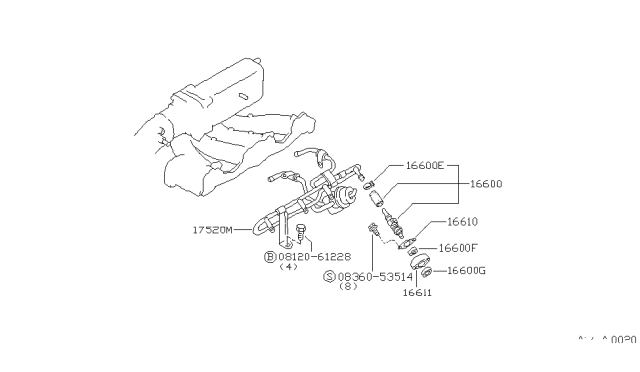 1988 Nissan 200SX Fuel Injection Diagram 2