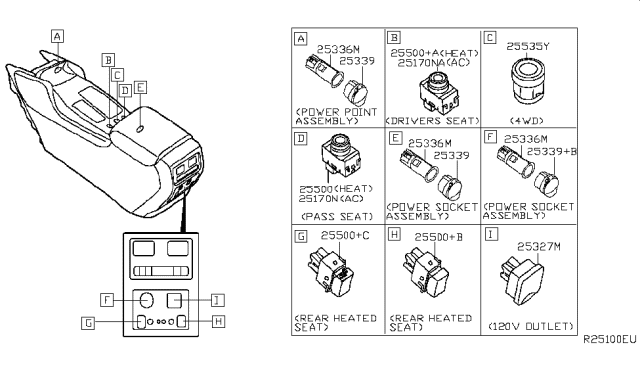 2014 Nissan Pathfinder Switch Diagram 4