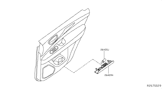 2014 Nissan Pathfinder Lamps (Others) Diagram