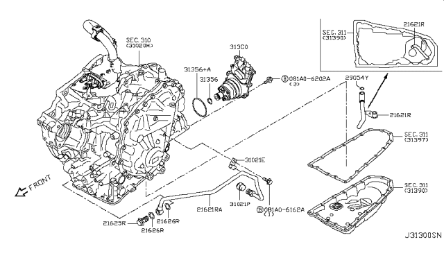 2014 Nissan Pathfinder Engine Oil Pump Diagram 2