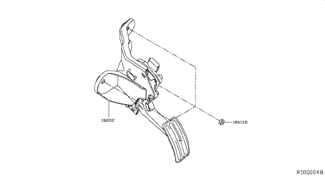 2014 Nissan Pathfinder Accelerator Linkage Diagram