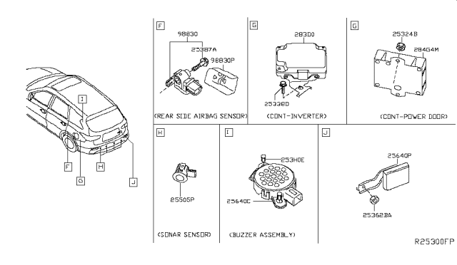 2014 Nissan Pathfinder Electrical Unit Diagram 3