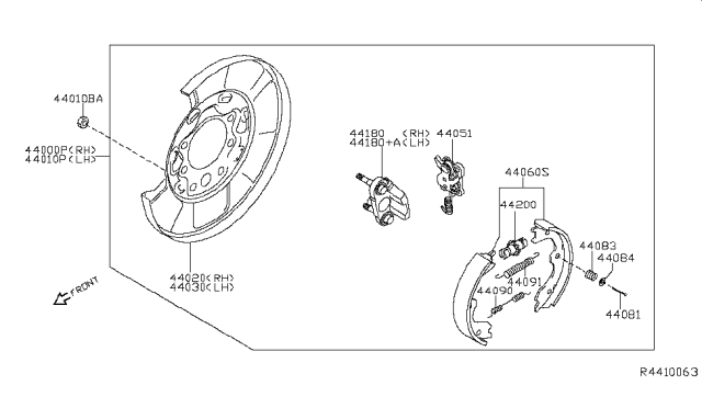 2014 Nissan Pathfinder Rear Brake Diagram 2