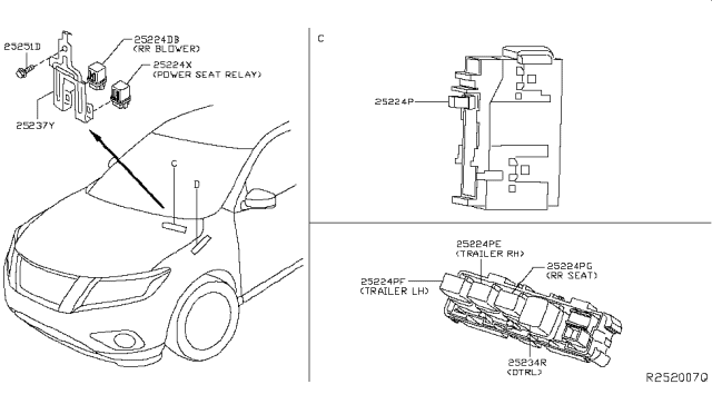 2014 Nissan Pathfinder Relay Diagram 3