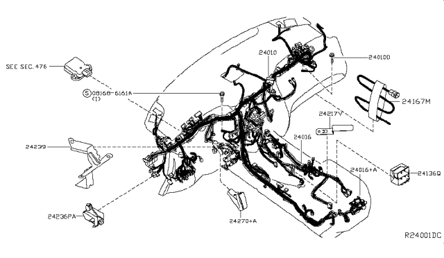 2014 Nissan Pathfinder Wiring Diagram 11