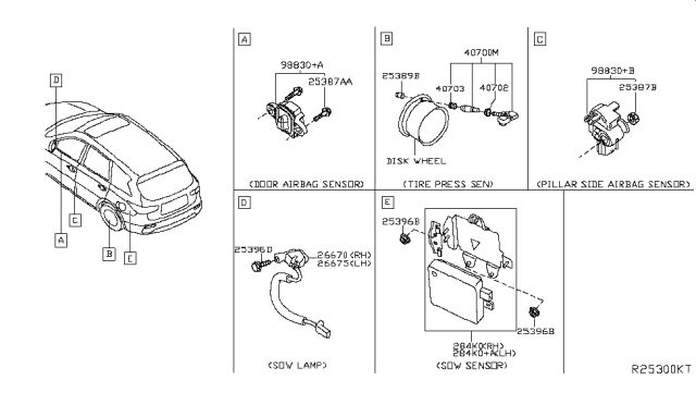 2014 Nissan Pathfinder Electrical Unit Diagram 2