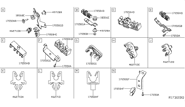 2014 Nissan Pathfinder Fuel Piping Diagram 3