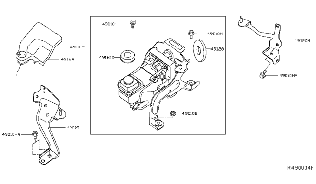 2014 Nissan Pathfinder Power Steering Pump Diagram 2