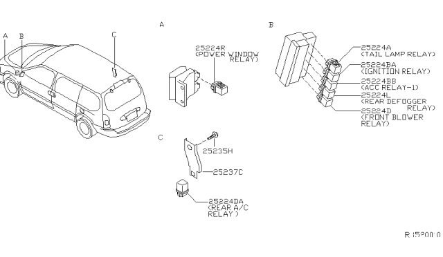 2001 Nissan Quest Relay Diagram 2