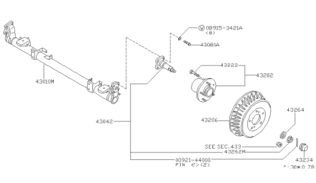 1999 Nissan Quest Rear Axle Diagram