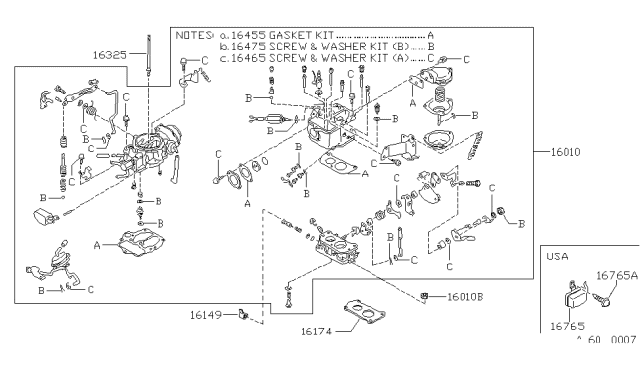 1984 Nissan Sentra Carburetor Diagram 2