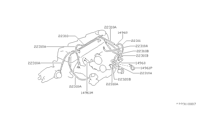 1982 Nissan Sentra Engine Control Vacuum Piping Diagram 3