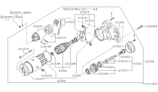 1986 Nissan Sentra Starter Motor Diagram 6