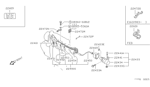 1983 Nissan Sentra Ignition System Diagram 2