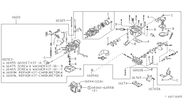 1982 Nissan Sentra Carburetor Diagram 1