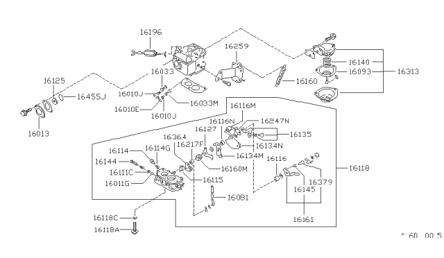 1983 Nissan Sentra Carburetor Diagram 13