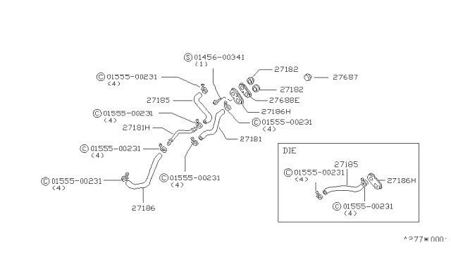 1986 Nissan Sentra Piping Diagram