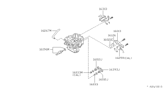 1986 Nissan Sentra Carburetor Diagram 5