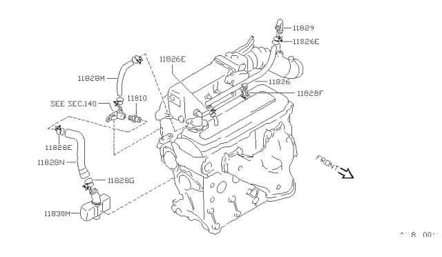 1986 Nissan Stanza Crankcase Ventilation Diagram