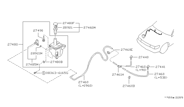 1992 Nissan Stanza Windshield Washer Diagram